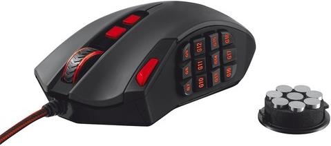 Actual product image Trust GXT 166 MMO Laser Gaming Mouse (Cable)