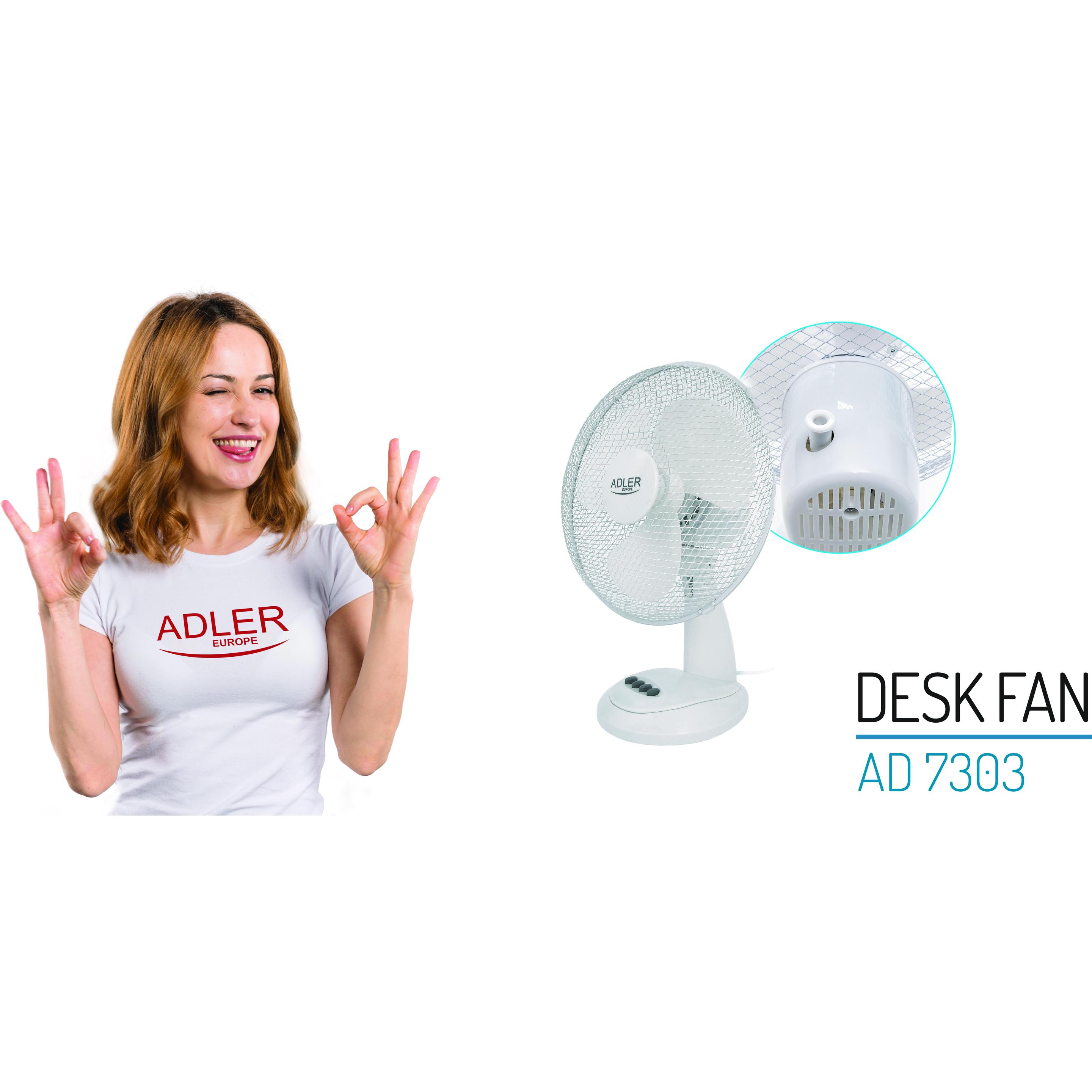 Thumbnail - Adler AD 7303, Ventilator, Weiss