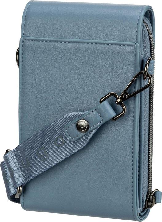 Actual product image Bugatti Almata crossover purse denim