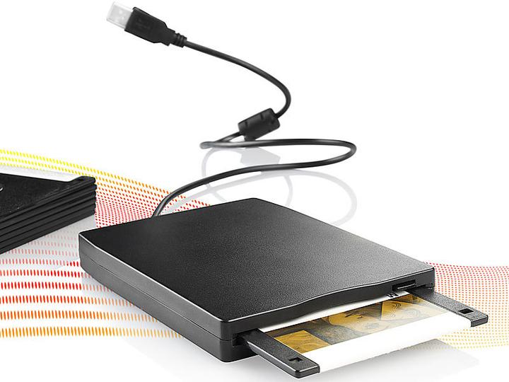 Produktbild Xystec Externes USB-Disketten-Laufwerk (USB 2.0)