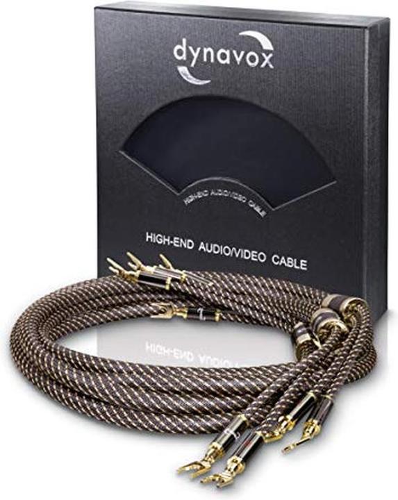 Image du produit Dynavox Black Line Câble LS 2 x 5 m (5 m, 4 mm²² mm)