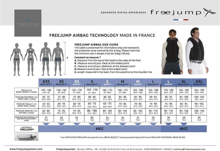 Image du produit Freejump Airbag unisexe (L, Modèle unique)