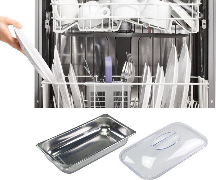 Productafbeelding Beper P101tem002 Buffet Warmer with 4 Removable Trays and Hot Plate Base