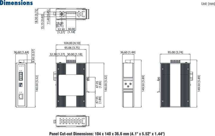 Produktbild Advantech EKI-2541MI
