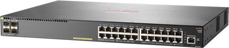 Image du produit HPE Aruba 2930F 24G PoE+ 4SFP, Géré, L3, Gigabit Ethernet (10/100/1000), Conn (24 ports)