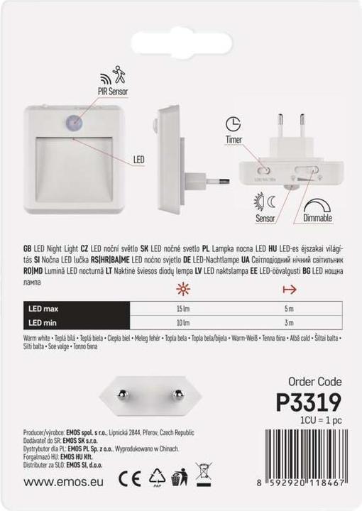 Image du produit Emos Veilleuse à LED