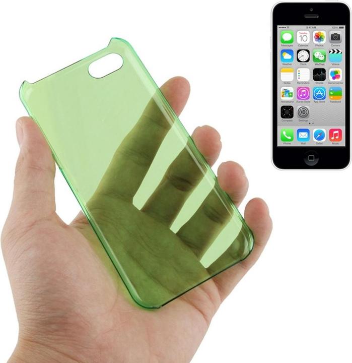 Produktbild König Design Schutzhülle Hard Case für Handy Apple iPhone 5C grün (Apple iPhone 5c)
