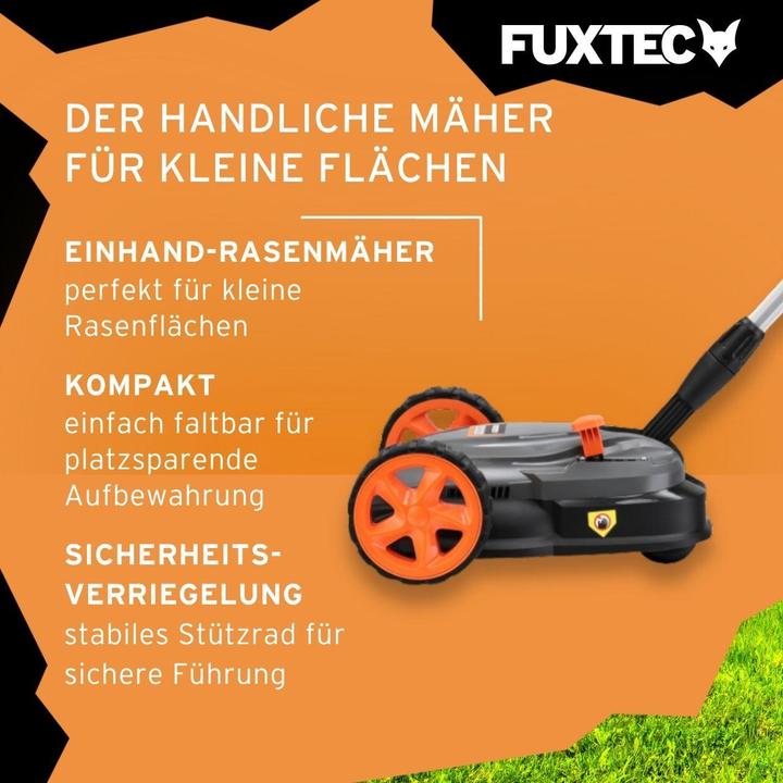 Actual product image Fuxtec 20V Akku Rasenmäher FX-E1RMEH20 (Rechargeable battery operated)