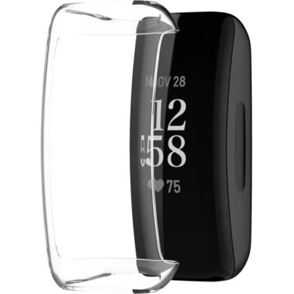 Strap-it TPU-Hülle (Silikon, Inspire 3), Uhrenarmband, Transparent