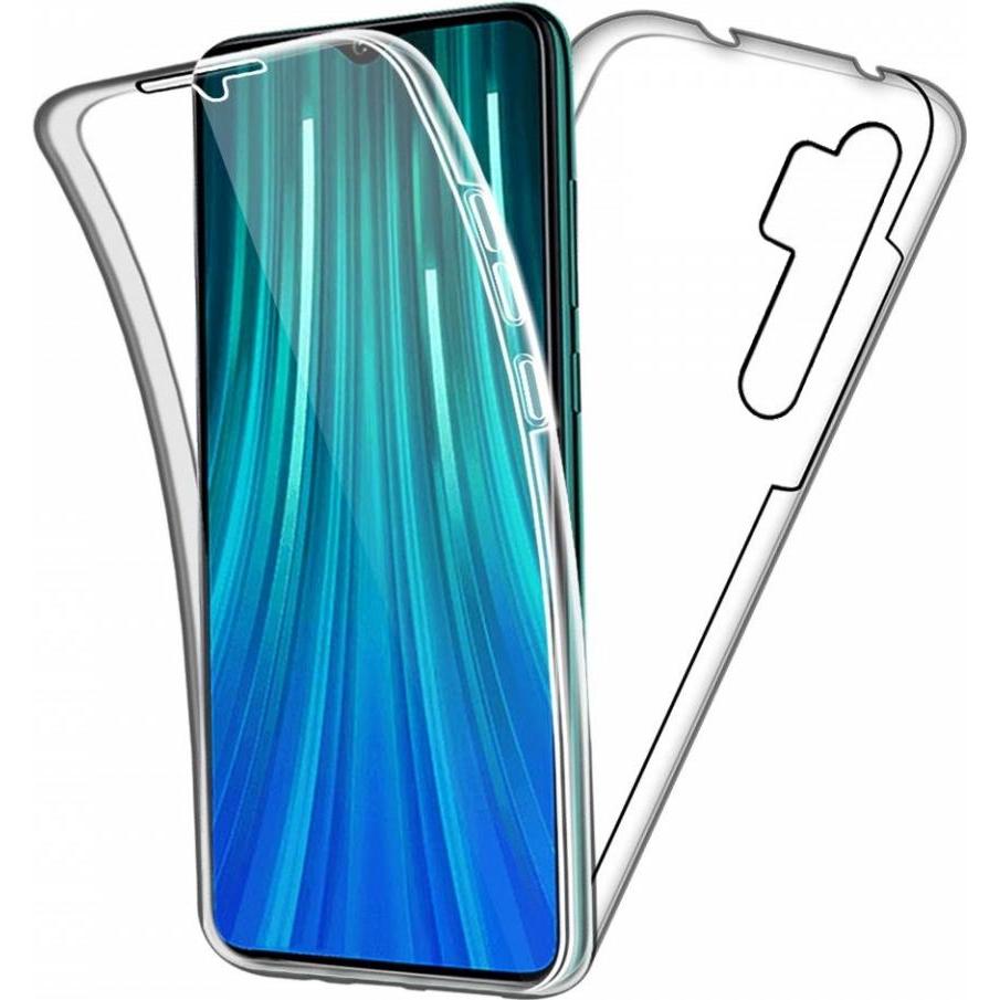 Screenguard 360° Screen & Body Protector Xiaomi Mi Note 10 Hülle mit Folie (Xiaomi Mi Note 10), Smartphone Hülle, Transp...
