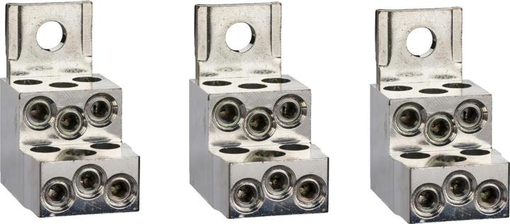 Produktbild Schneider Electric Klemmensatz 6 X 1,5-35mm² ALTil NSX100-250, Satz mit 3 Stück.