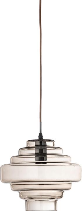 Bloomingville - Ilua Pendant Lamp - Brown - Glass