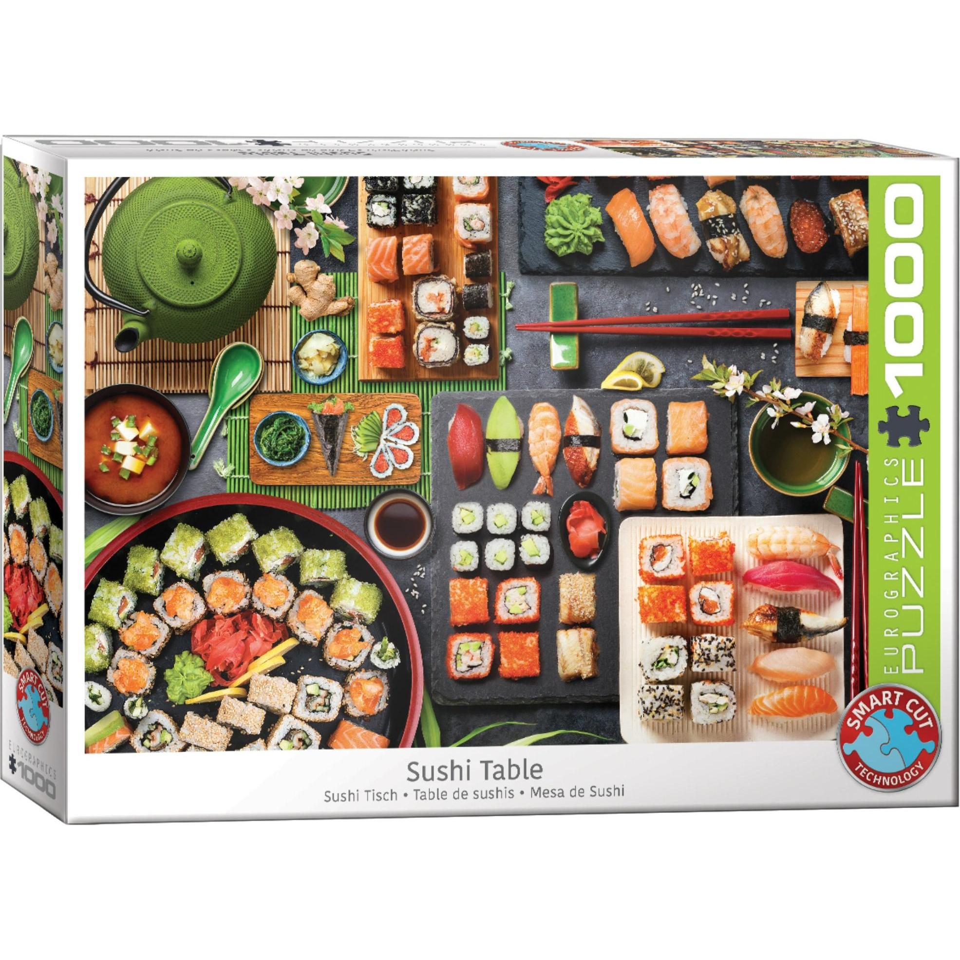 Eurographics Sushi Tisch (1000 Teile)
