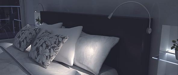 Immagine prodotto L&S Luce da lettura a LED per il comodino (195 lm)