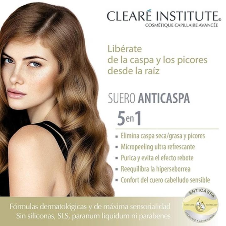 Actual product image Clearé Institute Cleara c Institut Cleansing and Refreshing Anti-Dandruff Serum 75ml (75 ml)