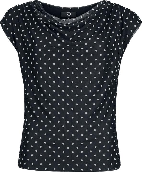 Produktbild RED by EMP Double Layer Polka Dot Top (M)