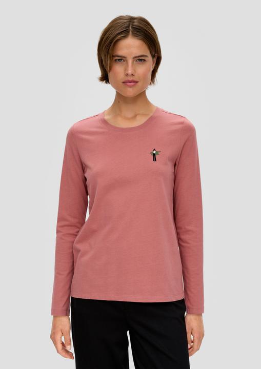 Produktbild s.Oliver T-Shirt Longsleeve mit Statement-Print (34)