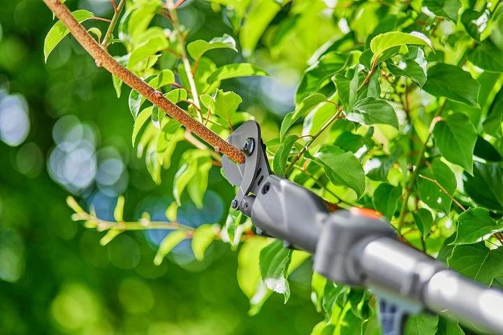 Actual product image Gardena Battery Telescopic Pruning Shears HighCut 360/18V P4A Ready-To-Use