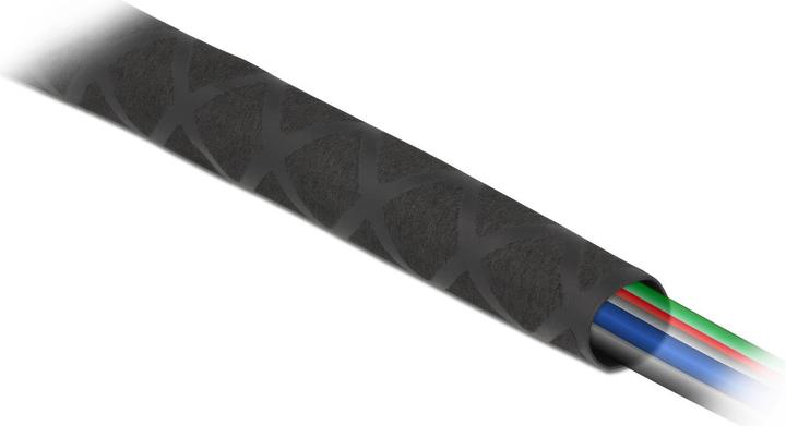 Produktbild Delock Schrumpfschlauch X-Muster rutschfest 1 m x 20 mm schwarz (1 x)