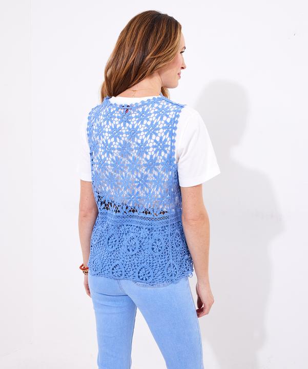 Immagine prodotto Joe Browns Open Knit Crochet Waistcoat (L)