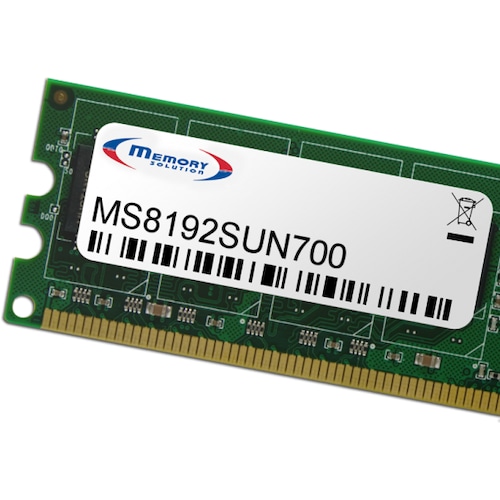 Memorysolution 8GB SUN Blade X6220 Server Module (Kit of 2), RAM Modellspezifisch