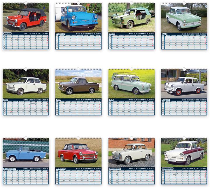 Actual product image Trabant2026 (30 x 30 cm)