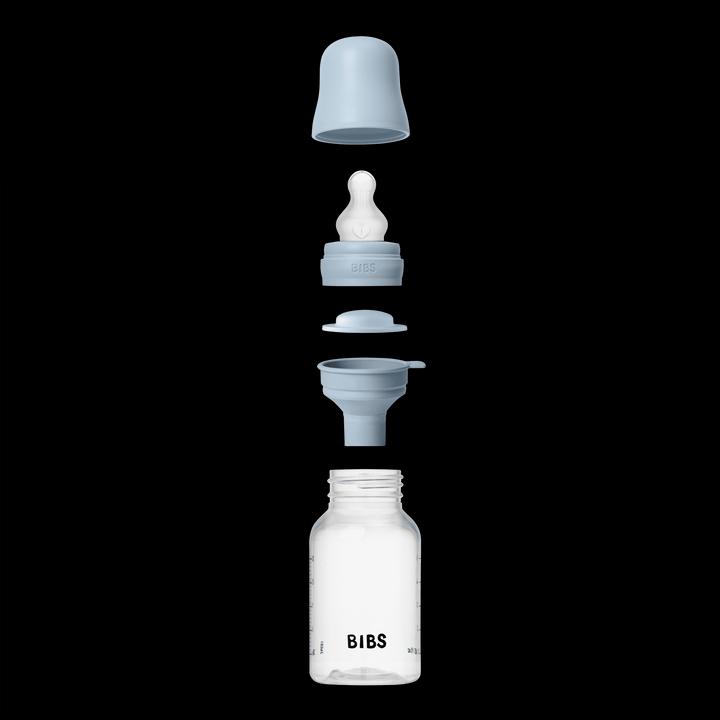 Actual product image Bibs Anti Colic Bottle Silicone 150 ml Slow Flow Baby Blue (150 ml)
