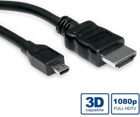 Produktbild Value HDMI (Typ A) — micro HDMI (Typ D) (2 m)