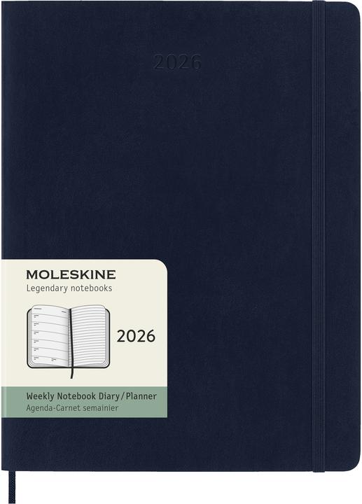 Moleskine Wonk (XL, 1 semaine / 1 page)