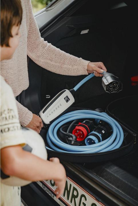 Actual product image NRGkick 32A Pure GSM/GPS/SIM Standard 10m WLAN (Type 2, 22 kW, 32 A, Type 2)