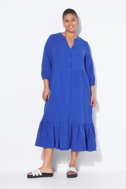 Produktbild Studio Untold Maxikleid, A-Line, Musselin (54)