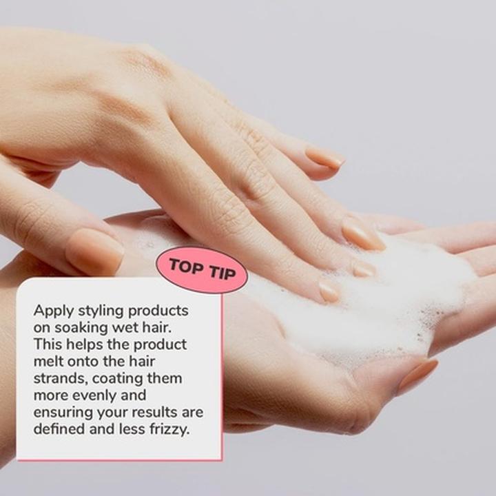 Produktbild Imbue Curl Uplifting Conditioning Foam Hair Styling Mousse mit Shea Butter Anti Frizz (Schaumfestiger, Volumenschaum, 200 ml)