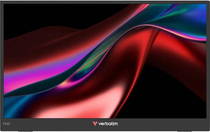 Actual product image Verbatim Portable 14" FHD Touch Monitor LIGHT (1920 x 1080 pixels, 14")