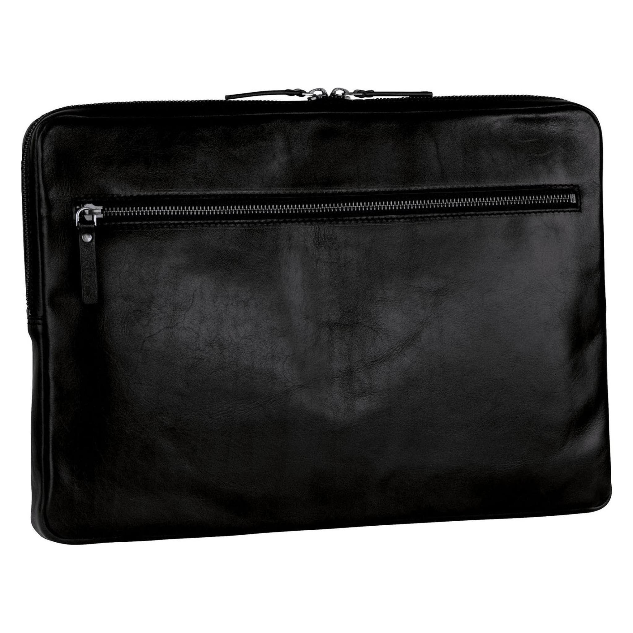 Leonhard Heyden Laptophülle Cambridge 5248 Rv-Laptoptasche M (17"), Notebooktasche, Schwarz