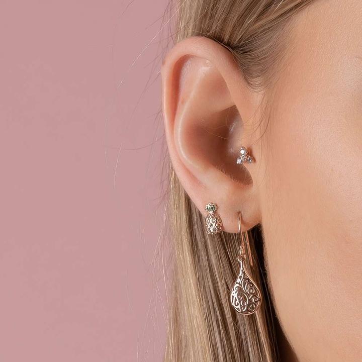Produktbild Bijouteria Ohrpiercing (Edelstahl, Silber 925, PVD Beschichtung, Zirkonia)