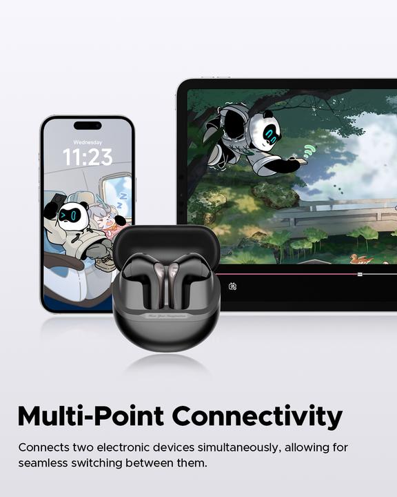 Image du produit Soundpeats Air 5 (ANC, 6 h, Sans fil)