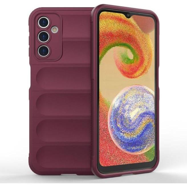 MU Classic Softcase TPU Rugged Series (Samsung Galaxy A14 5G), Smartphone Hülle, Rot