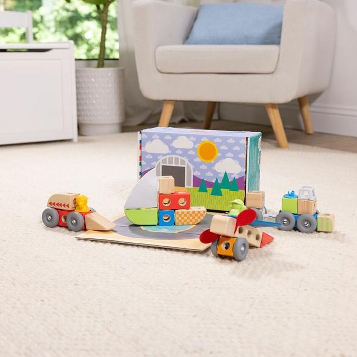 Produktbild Spin Master Blockables Spielset Fahrzeuge