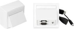 Image du produit Vivolink Mur HDMI, USB + AUD 3,5mm