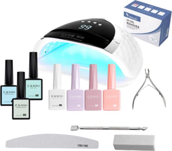 Nagellack24 Gellack Starter Set (Mehrfarbig, Gel-Effekt Nagellack)
