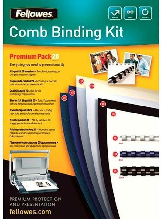 Image du produit Fellowes Kit de démarrage pour la reliure en plastique