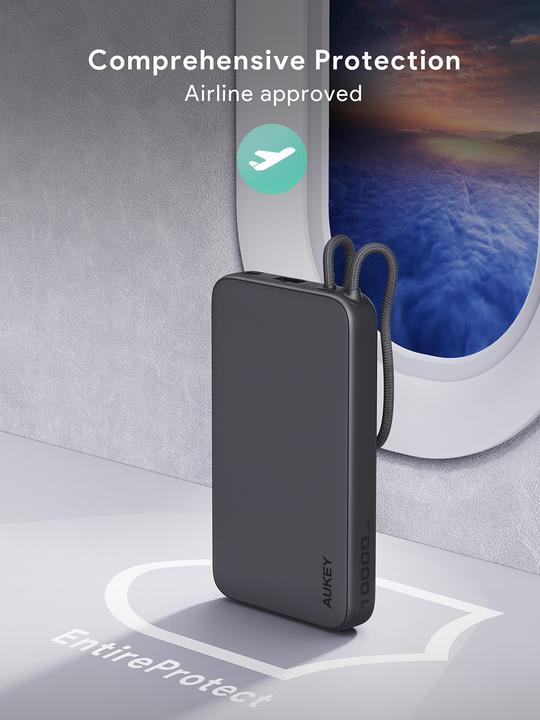 Produktbild Aukey Spark Sling (10000 mAh, 15 W, 38.50 Wh)