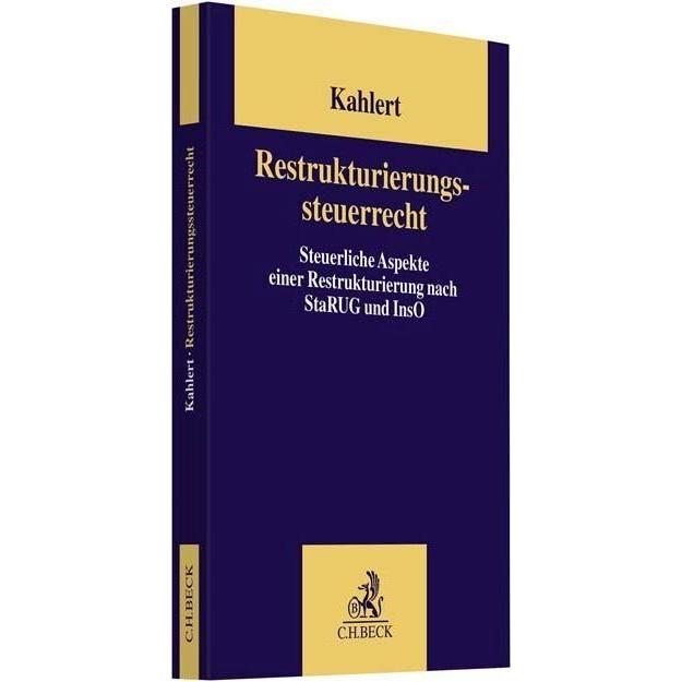 Kahlert:Steuerliche Beratung bei Restru, Fachbücher