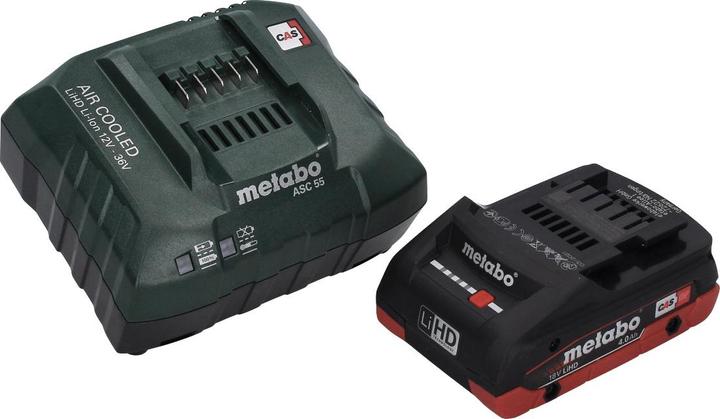 Produktbild Metabo GA 18 LTX G Akku Geradschleifer 18 V 6 mm + 1x Akku 4,0 Ah + LadegerÃ¤t (Geradschleifer)