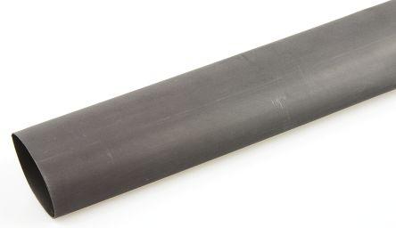 Actual product image RS PRO Black std heatshrink sleeve,25.4mm bore (5 x)