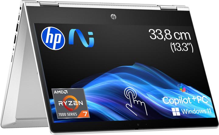 HP Pro x360 435 G10 (13.30", 512 GB, 16 GB, CH, AMD Ryzen 7 7730U)