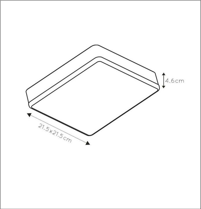 Actual product image Lucide Ceres LED (2057 lm)