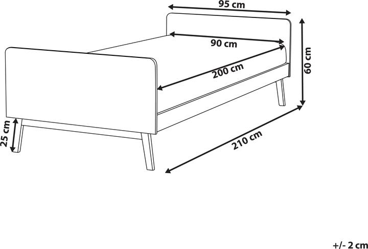 Produktbild Beliani Bonnac (90x200)