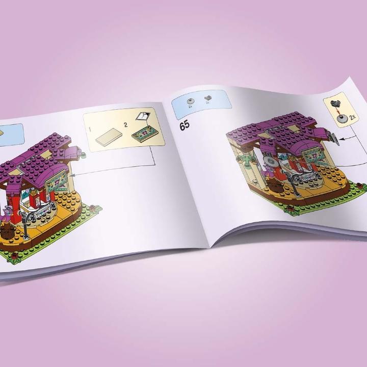 Actual product image LEGO Andreas stage in the park (41334, LEGO Friends)