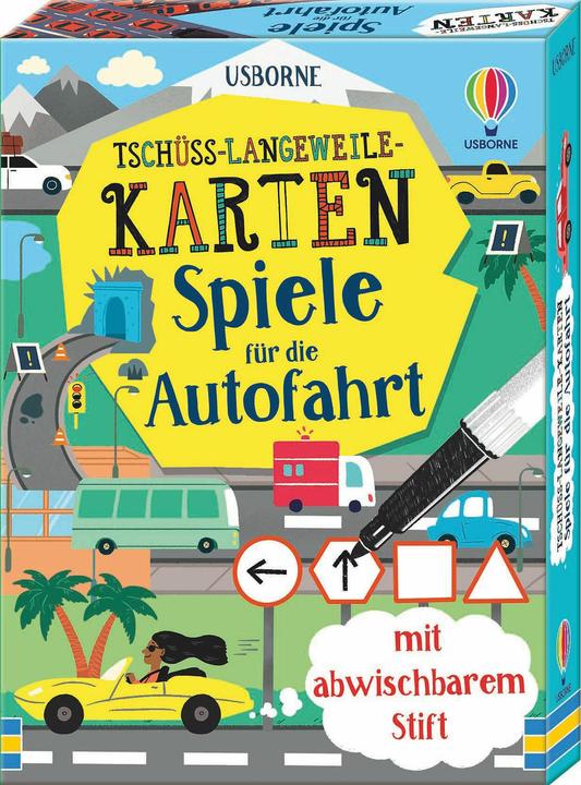 Produktbild Tschss-Langeweile-Karten: Spiele fr die Autofahrt (Deutsch)